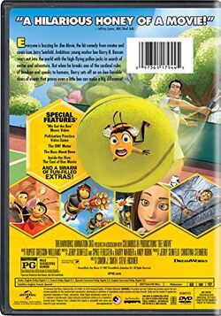 bee movie dvd cover