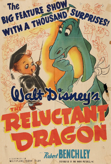 The Reluctant Dragon Poster