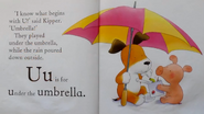 U is for Umbrella