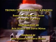 A draft version of the end credits with Thomas and the Missing Christmas Tree