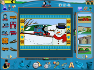 Greeting Cards with Thomas Editor Menu