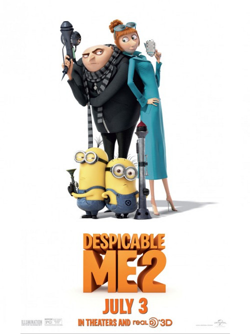 DESPICABLE ME WITH SOUND EFFECTS. CLOCK 