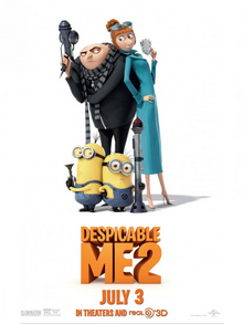 Despicable me 2 poster