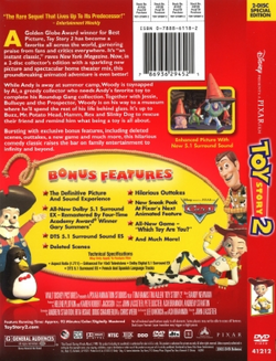 toy story 2 dvd cover art