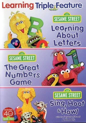 Sesame Street Learning Triple Feature 2009 DVD | My scratchpad