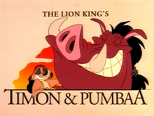 Timon and Pumbaa TV Series Title