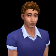 Brent Hecking's headshot in The Sims 4