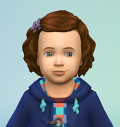 Renee as a toddler