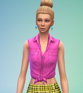 Natalie as a young adult
