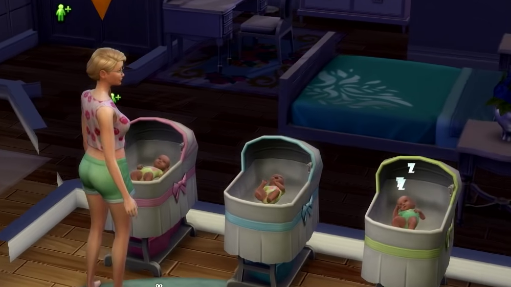 The Sims 4: How to Have Triplets (Triple Play Trophy/Achievement) -  KeenGamer