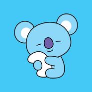 Koya from BT21 Universe