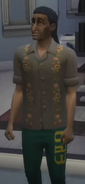 Byron Williamson when found by Summer and Skylar for the first time