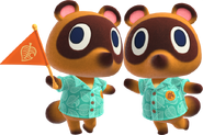 Timmy and Tommy in Animal Crossing