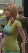 Ellie at the start of part 8, right after being aged up into a teen.
