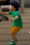 Addi as a toddler