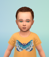 Jaime as a toddler