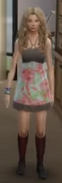 Charlotte in episode 27, seconds after becoming a teen