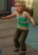 Dorian as a toddler