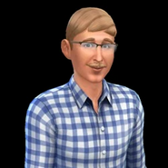 Geoffrey Landgraab's headshot in The Sims 4