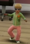 Cooper as a toddler