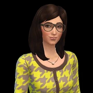 Alex Moyer's headshot in The Sims 4