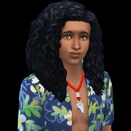 Duane Talla's headshot in The Sims 4