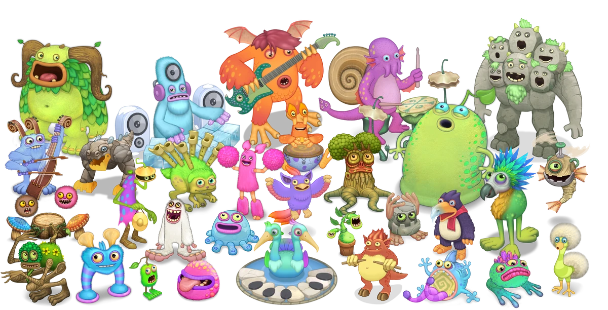 Monsters | My Singing Monsters Ideas Wiki | Fandom