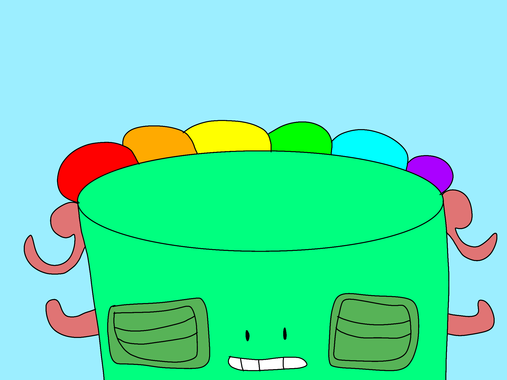 Rainbow Friends Blue and Green Comic in 2023  Adventures of gumball,  Drawings of friends, Singing monsters