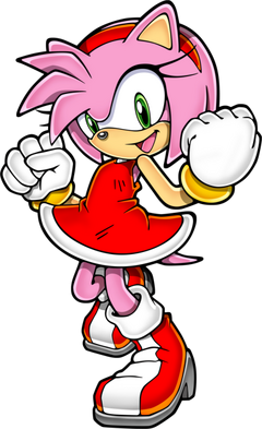 Amy Rose (1993) + Amy Rose (1998) + Sonic (1991) + Sonic (1998) ART :  r/SonicTheHedgehog