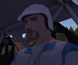 Steba the rally driver