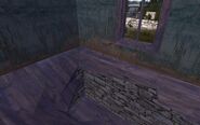 Collapsed room.