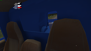 Kilju inside van