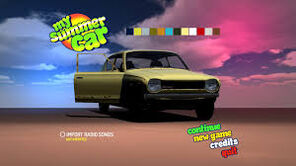 Main Menu, My Summer Car Wiki