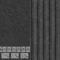 Alternator belt texture. Visible fibers.