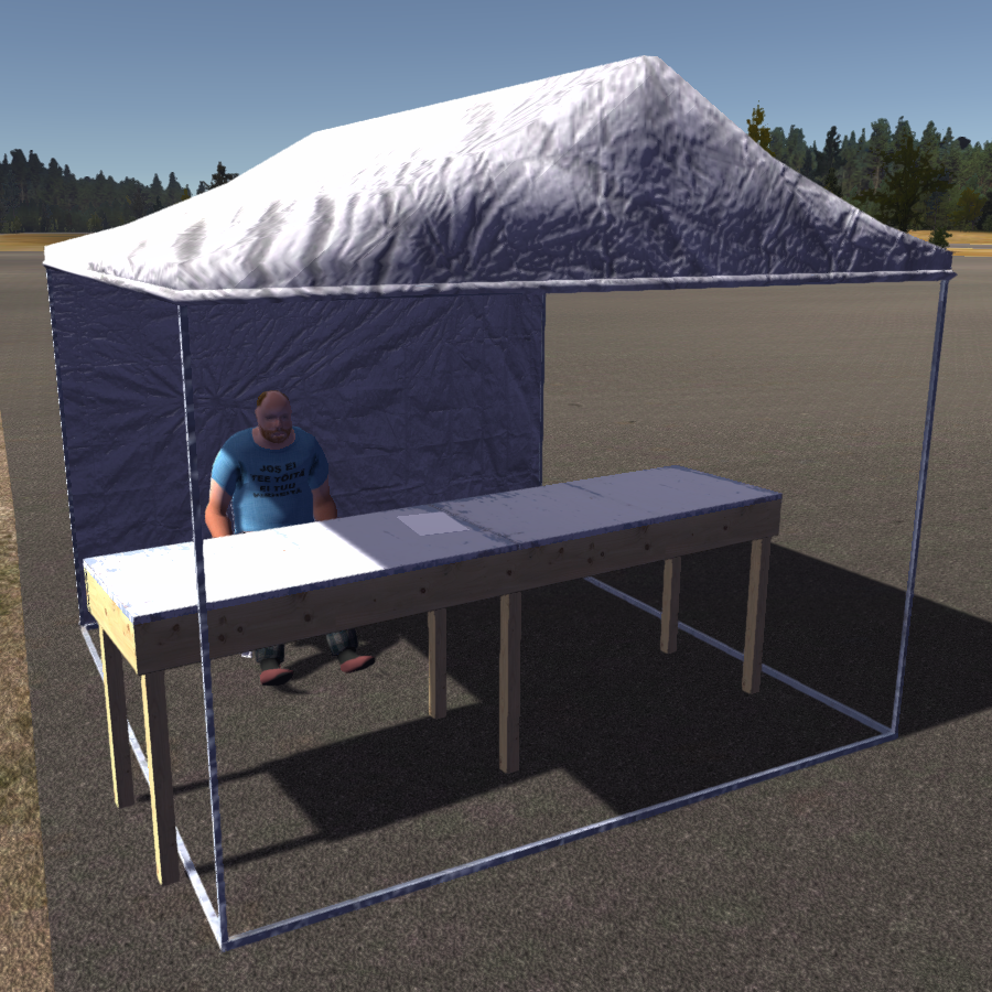 Drag racing tent | My Summer Car Wiki | Fandom