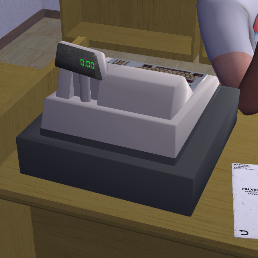 My outlet cash register