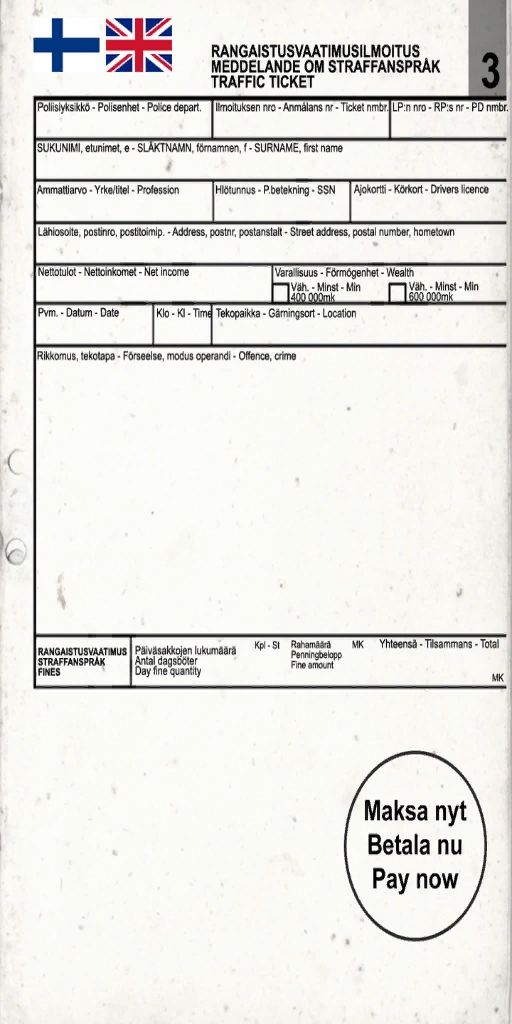 Rally registration form, My Summer Car Wiki