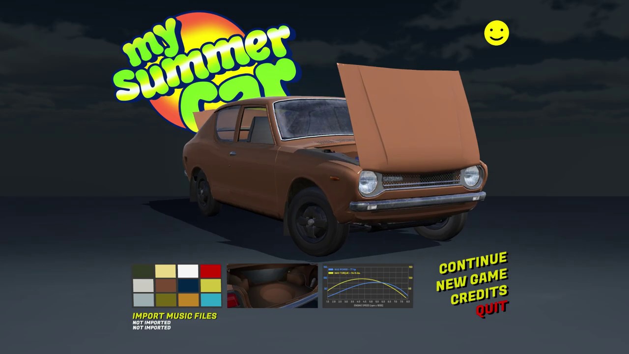 Main Menu, My Summer Car Wiki