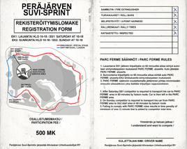 Rally registration form