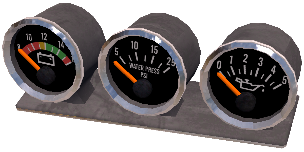 Dashboard meters, My Summer Car Wiki