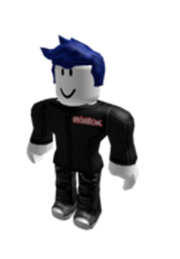 Roblox Guest (Blue Hair With Light Blue Tips)