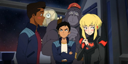 Kara and Jimmy's romantic feelings for each other