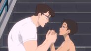 Lois and Clark about to confess
