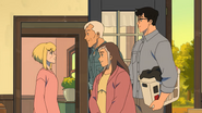 Kara finally with her true family