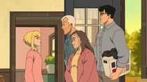 Kara finally with her true family.