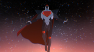Nemesis Omega starting his invasion of the base on Earth