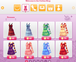 Clothes Shop | My Candy Love Wiki | Fandom