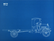 Betz 2½-ton Blueprint (ca. 1920)
