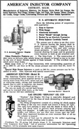 Company profile from the 1916 edition of Condensed Catalogues of Mechanical Equipment