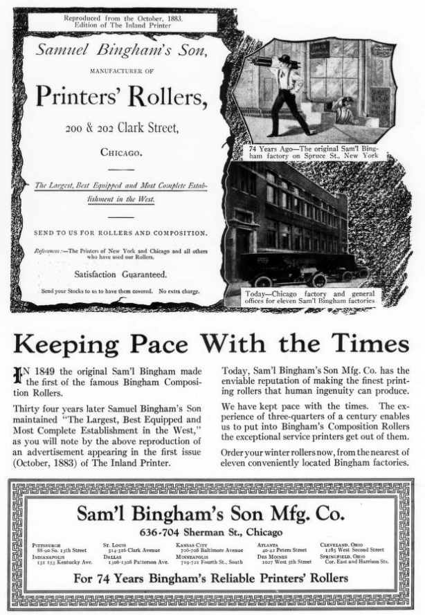 Samuel Bingham's Son Manufacturing Company Wiki Fandom